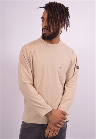 VINTAGE NAPAPIJRI TOP LONG SLEEVE BEIGE