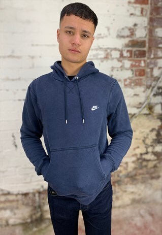 VINTAGE NIKE 90'S HOODIE - NAVY
