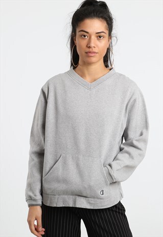 90S CHAMPION EMBROIDERED LOGO SWEATSHIRT
