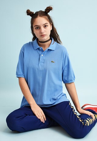 90'S RETRO LACOSTE SPORTS POLO T-SHIRT TEE TOP