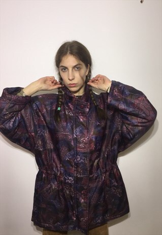 VINTAGE 90' OLDSCHOOL UNIQUE MULTI JACKET