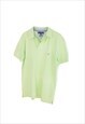 VINTAGE TOMMY HILFIGER POLO SHIRT IN GREEN L