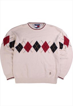 Vintage 90's Tommy Hilfiger Jumper / Sweater Prep Knitted