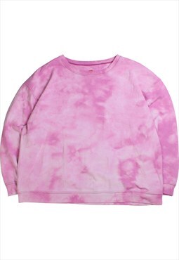Vintage 90's Hanes Sweatshirt Tie Dye Crewneck