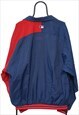 VINTAGE STARTER MLB CLEVELAND INDIANS NAVY JACKET WOMENS