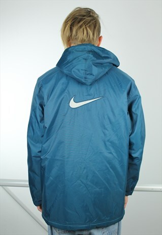 NIKE QUILTED WINTER JACKET WITH BIG SWOOCH