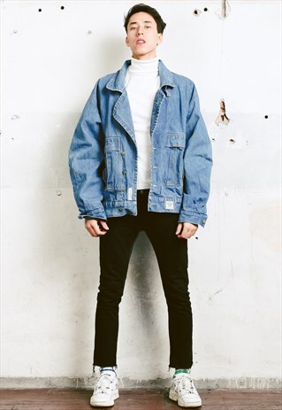 VINTAGE 90S PADDED DENIM JACKET
