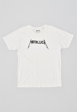 Vintage 90's Metallica T-Shirt Top White