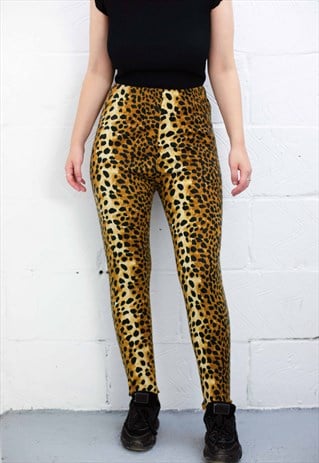 VINTAGE LEOPARD PRINT LEGGING
