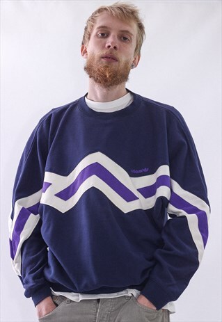 VINTAGE MEN ADIDAS LOGO TEAM SOCCER SWEATSHIRT CREW NECK