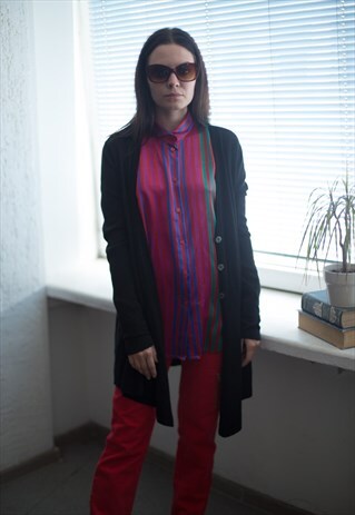 VINTAGE 90'S BLACK CARDIGAN