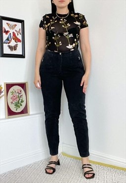 Vintage 90s Black Mid Rise Jeans