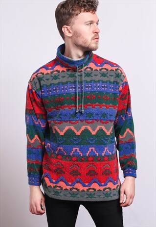 VINTAGE PULL OVER FLEECE TOP