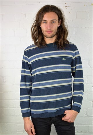 VINTAGE 90'S LACOSTE STRIPED TOP