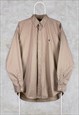 Vintage Polo Ralph Lauren Beige Shirt Long Sleeve Blake