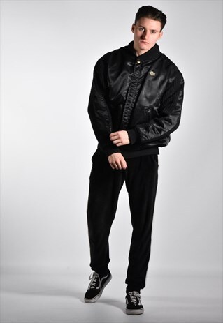 1980S CHEMISE LACOSTE BOMBER JACKET