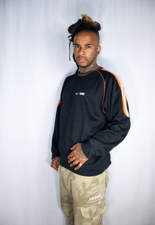 BLACK NIKE VINTAGE SWEATSHIRT