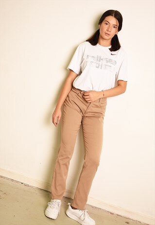 90'S RETRO REGULAR WAIST NEUTRAL SMART TROUSERS