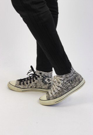 VINTAGE CONVERSE PATTERNED TRAINERS