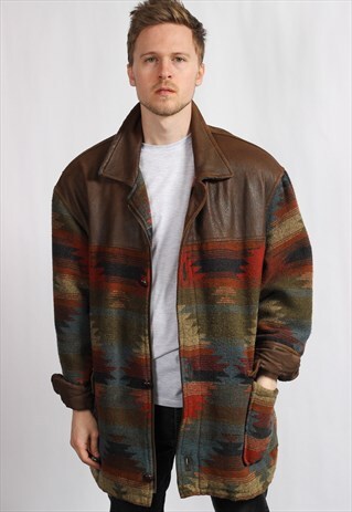 VINTAGE AZTEC FESTIVAL JACKET