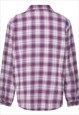 VINTAGE WOOLRICH CHECKED SHIRT - L