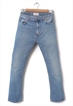 ACNE STUDIOS Jeans Cropped Blue