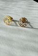 THE STERLING SILVER GEOMETRIC STUDS FOR MEN IN GOLD 