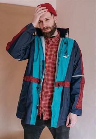 VINTAGE 90S TWO PIECE WINDBREAKER JACKET