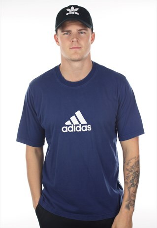 VINTAGE 90S ADIDAS BIG LOGO T SHIRT TEE