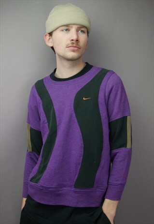 vintage nike sweatshirt purple