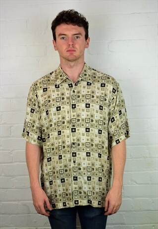 VINTAGE 90'S PRINTED SUMMER SHIRT