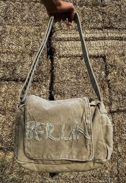 Vintage 90s Beige Berlin Bag