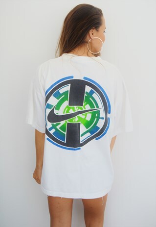 90S NIKE VINTAGE LOGO T-SHIRT MADE IN PORTUGAL