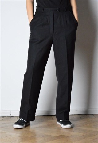 VINTAGE 90S BLACK PANTS