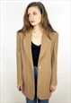 BEIGE NEW WOOL OVERSIZED JACKET