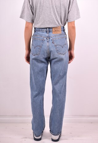 LEVI'S WOMENS VINTAGE JEANS W26 L30 BLUE 90'S
