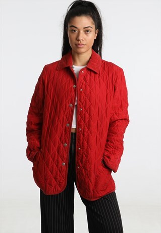 90S AQUASCUTUM QUILTED JACKET
