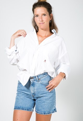 VINTAGE 80S TOMMY HILFIGER SHIRT/ S4590