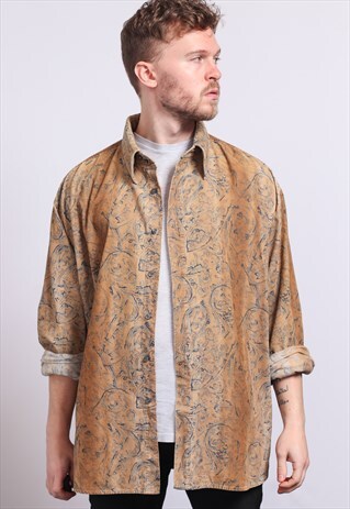 VINTAGE CORDUROY CORD SHIRT