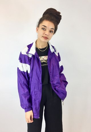 VINTAGE FESTIVAL 80S RAVE WINDBREAKER JACKET