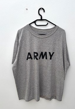Vintage US Army grey single stitch T-shirt XL