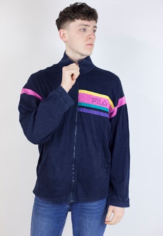 VINTAGE FILA ZIP-UP 90'S SWEATSHIRT