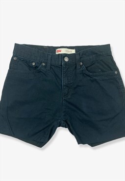 Vintage levi's 511 cut off chino shorts black w29 BV14567