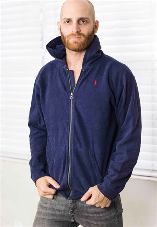VINTAGE RALPH LAUREN HOODIE SWEATSHIRT LOGO 90S X 18.1