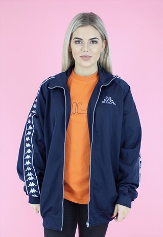 90'S OVERSIZED KAPPA SPORTS TOP JACKET