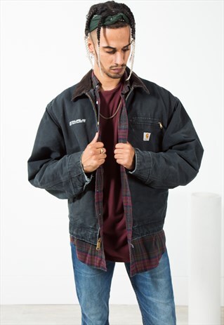 VINTAGE CARHARTT WINTER BLANKET JACKET / S2175