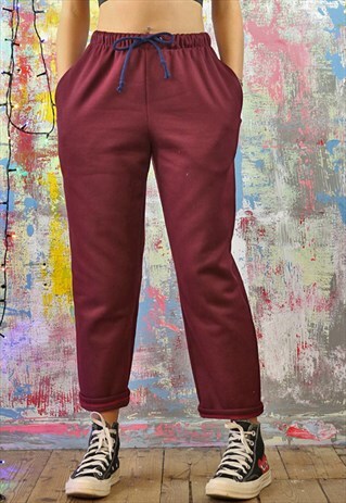 MAROON TROUSERS