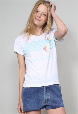 VINTAGE 70'S ADIDAS PRINTED T-SHIRT
