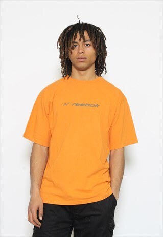VINTAGE REEBOK SPELLOUT T SHIRT