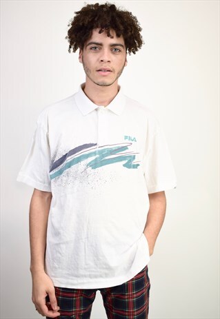 VINTAGE 90'S FILA POLO SHIRT